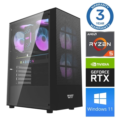 Изображение INTOP Ryzen 5 5500 32GB 500SSD M.2 NVME+4TB RTX3050 6GB WIN11