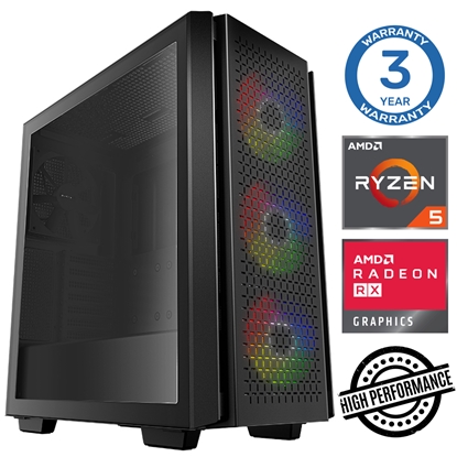 Изображение INTOP Ryzen 5 5500 32GB 500SSD M.2 NVME+4TB RX580 8GB no-OS