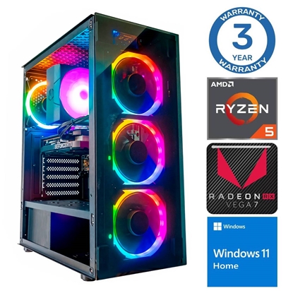 Изображение INTOP Ryzen 5 5600GT 8GB 250SSD M.2 NVME+4TB Radeon RX Vega 7 WIN11