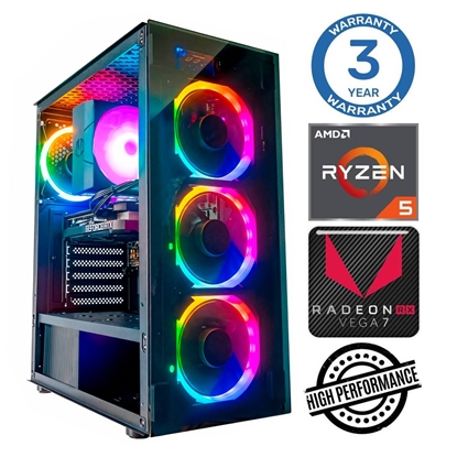 Изображение INTOP Ryzen 5 5600GT 8GB 500SSD M.2 NVME+4TB Radeon RX Vega 7 no-OS