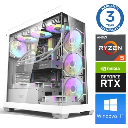 Изображение INTOP Ryzen 5 7500F 32GB DDR5 1TB SSD M.2 NVME+4TB RTX5060Ti 8GB WIN11