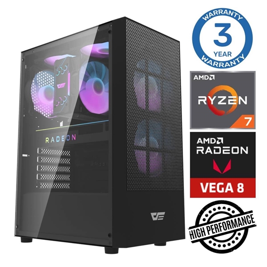Picture of INTOP Ryzen 7 5700G 8GB 500SSD M.2 NVME+4TB Radeon RX Vega 8 no-OS