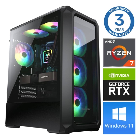 Picture of INTOP Ryzen 7 5700X 32GB 250SSD M.2 NVME+4TB RTX3050 6GB WIN11