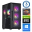 Attēls no INTOP Ryzen 7 5700X 32GB 500SSD M.2 NVME+4TB RTX3050 6GB WIN11