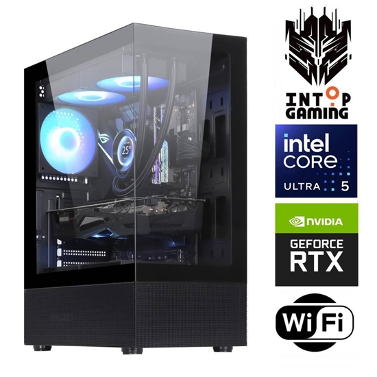 Picture of INTOP Ultra 5 245KF 32GB DDR5 1TB SSD M.2 NVME+4TB RTX5070 12GB WiFi no-OS
