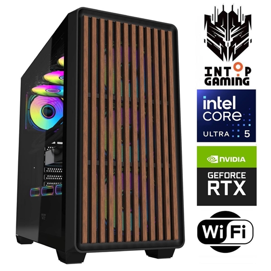 Picture of INTOP Ultra 5 245KF 64GB DDR5 1TB SSD M.2 NVME+4TB RTX5050 8GB WiFi no-OS