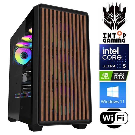 Picture of INTOP Ultra 5 245KF 64GB DDR5 1TB SSD M.2 NVME+4TB RTX5060 8GB WiFi WIN11Pro