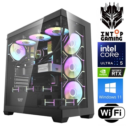 Picture of INTOP Ultra 5 245KF 64GB DDR5 1TB SSD M.2 NVME+4TB RTX5060Ti 16GB WiFi WIN11