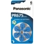 Picture of Izmērs 675, Dzirdes Aparāta Baterija, Panasonic Zn-Air PR44 iepakojumā 6 gb.