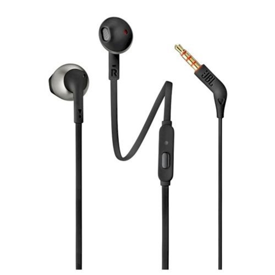 Picture of JBL Tune 205 Wired In-Ear Headphones Black