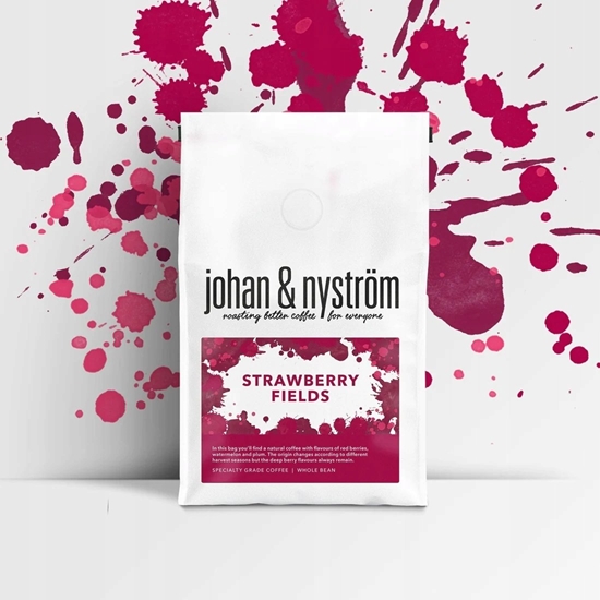 Picture of Johan & Nyström - kawa ziarnista Strawberry Fields Filter 250 g
