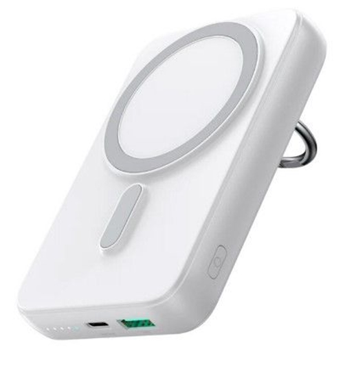 Picture of Joyroom power bank 10000mAh Joyroom JR-W050 20W MagSafe with ring and stand White