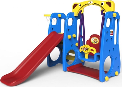 Attēls no Joko Zjedalnia ogrodowa z hutawk i koszykówk 3w1 Niebieska