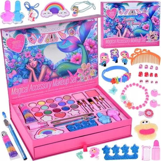 Picture of Jokomisiada Duy zestaw piknoci SYRENKA Cienie Lakiery Spinki Gumki do wosów ZA5574