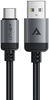 Picture of Acefast C20-04 USB-A to USB-C aluminum alloy charging data cable Black