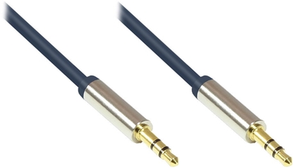 Attēls no Kabel Alcasa GC-M0042 kabel audio 3 m 3.5mm Niebieski