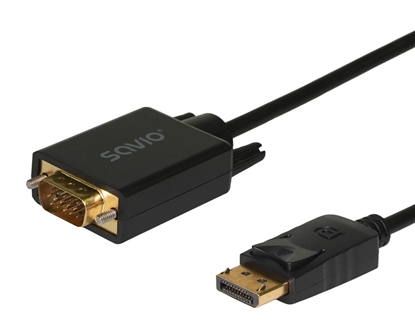 Attēls no Kabel Display Port-VGA CL-203 1.8m
