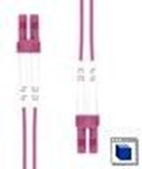 Изображение Kabel Garbot Rozdzielacz FO Cable 50/125. OM3. LC/LC-PC. Aqua. 5.0m