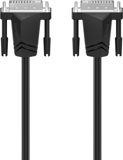 Изображение Kabel Hama DVI-I - DVI-I 1.5m czarny (002007060000)