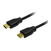 Picture of Logilink HDMI-Kabel A/M zu A/M, 4K/30 Hz, schwarz, 0,2 m