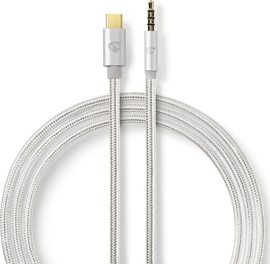Picture of Kabel Nedis Nedis CCTB65940AL10 kabel audio 1 m USB C 3.5mm Aluminium
