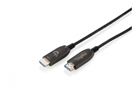 Picture of Kabel połączeniowy hybrydowy HDMI AOC | HDMI-A męski-męski | HDMI 2.1 | UHD-2 8K@60Hz | 48Gbps |HDR, eARC, HDCP 2.2, CEC | 80m