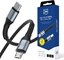 Attēls no Kabel USB 3MK USB-C - microUSB 3 m Czarno-szary (3MK17710)