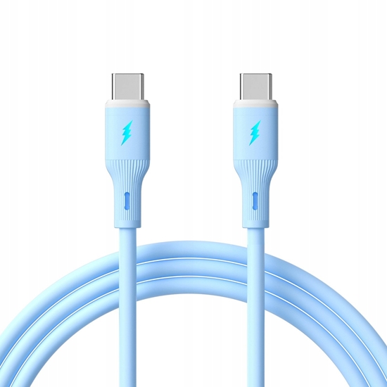 Picture of Kabel USB Akyga USB-C - USB-A 1 m Niebieski (AK-USB-68)