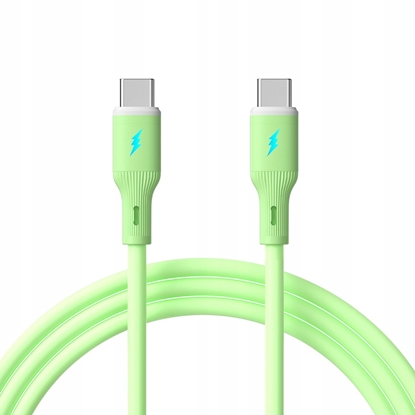 Picture of Kabel USB Akyga USB-C - USB-A 1 m Zielony (AK-USB-69)