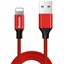 Attēls no Kabel USB Baseus USB-A - Lightning 1.8 m Czerwony (CALYW-A09)
