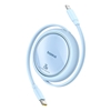 Picture of Baseus Free2Pull USB-C to iP USB Cable 20W 1m / blue