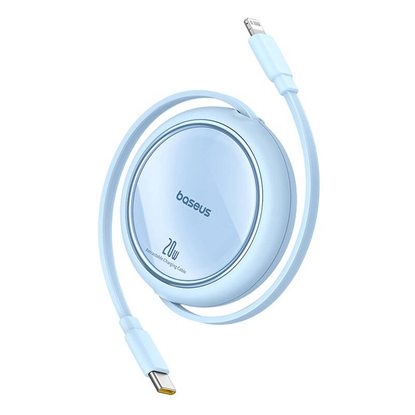 Attēls no Kabel USB Baseus USB-C - Lightning 1 m Niebieski (P10364501311-00)