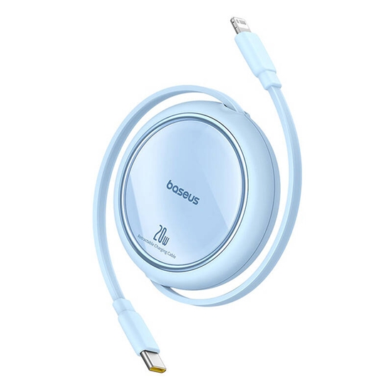 Изображение Kabel USB Baseus USB-C - Lightning 1 m Niebieski (P10364501311-00)