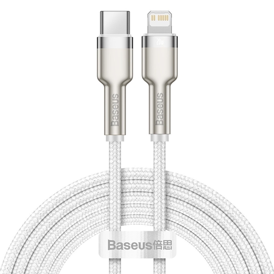 Picture of Kabel USB Baseus USB-C - Lightning 2 m Biay (CATLJK-B02)