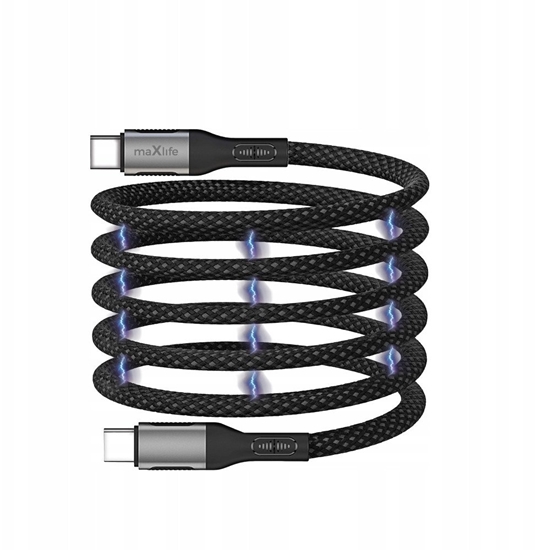 Picture of Kabel USB Digitus Maxlife MXUC-11 Type C / Type C Magnetic cable 1m