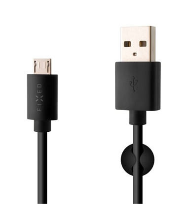 Picture of Kabel USB Fixed USB-A - microUSB 1 m Czarny (FIXD-UM-BK)