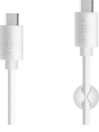 Изображение Kabel USB Fixed USB-C - USB-C 2 m Biay (FIXD-CC2M-WH)