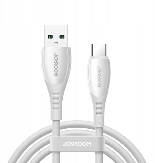 Изображение Kabel USB Joyroom Kabel Joyroom S-A59 Vibrant Series 3A USB-A - USB-C 1,2m - biay