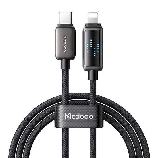 Picture of Kabel USB Mcdodo USB-C - Lightning 1.2 m Czarny (CA-2630)