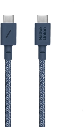 Attēls no Kabel USB Native Union Native Union Belt Cable (USB-C - USB-C) 1,2m, navy