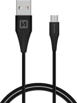 Picture of Kabel USB Swissten USB-A - microUSB 1.5 m Czarny (71504301)