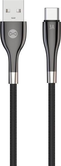 Изображение Kabel USB Techonic Forever Kabel Sleek Usb - Usb-C 1,0 M 3A Czarny