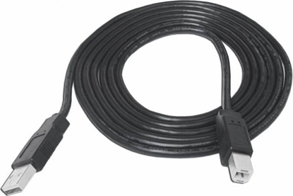 Picture of Kabel USB TelForceOne Kabel do drukarki USB A - USB B 1.5m czarny TFO Supplies Line