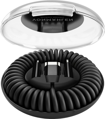 Изображение Kabel USB Vonmählen USB-A + USB-C - USB-C + microUSB + Lightning 0.9 m Czarny (ALE00001)