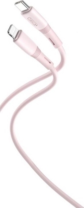 Изображение Kabel USB XO XO kabel NB-Q226A USB-C - Lightning 1m 27W róowy