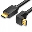 Attēls no Kabel Vention Kabel HDMI Vention 3m 4K 60Hz ze zczem 90 stopni