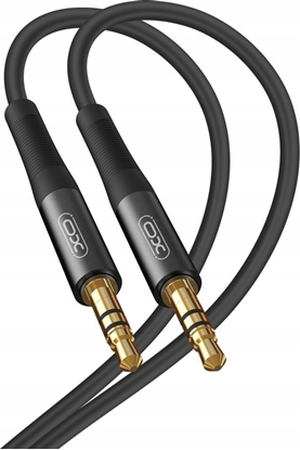 Attēls no Kabel XO Jack 3.5mm - Jack 3.5mm 2m czarny (8_2267531)