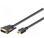 Изображение Kabelis | HDMI 1.4 | DVI-D (18+1) spraudnis,HDMI spraudnis | 5 m | melns