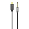 Изображение Kabelis Baseus USB Type-C Male - 3.5mm Male 1.2m Black
