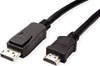 Изображение Kabelis DP > HDTV, M/M, 1.0m, melns, VALUE